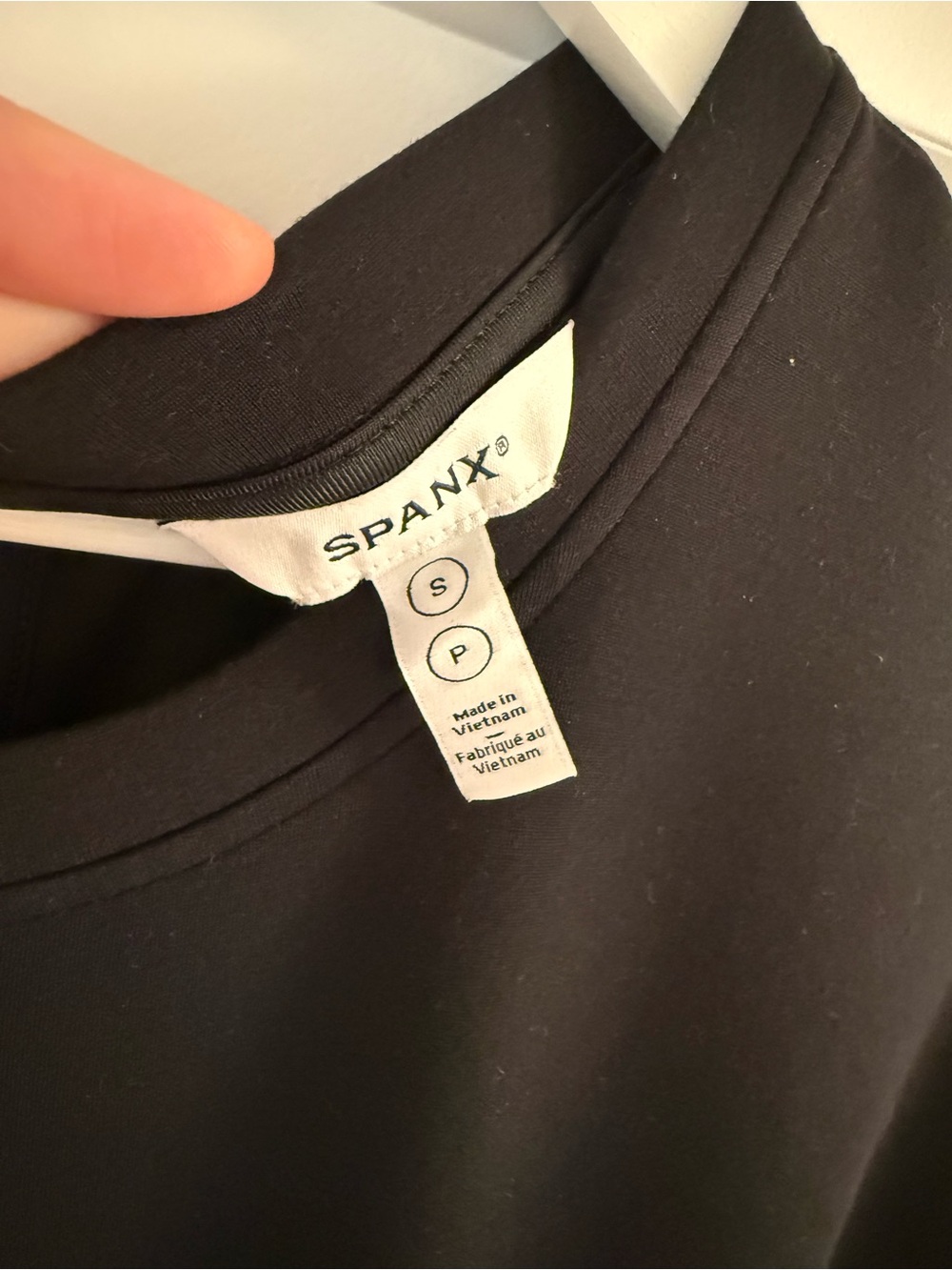 SPANX Black Jumpsuit with Elastic Waist - Picture 3 of 3